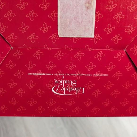 Vintage 2003 Lifestyle Studio Santa Tree Topper - Picture 4 of 4